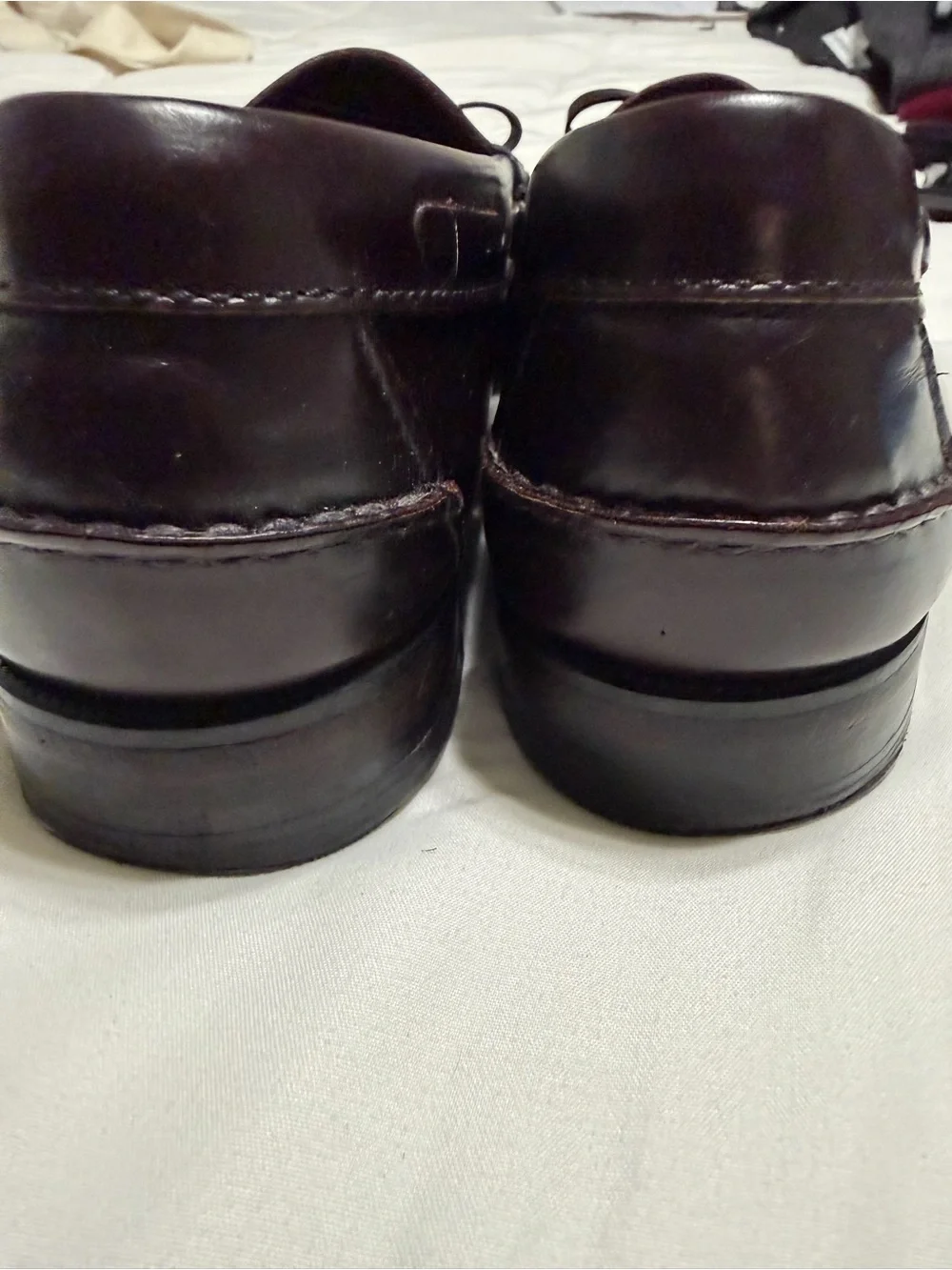 Sebago Men’s Tassel Kiltie Loafers in Dark Burandy